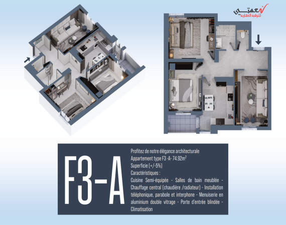 Appartement F3 (A)