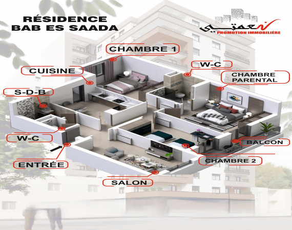 Appartement F4 (B)